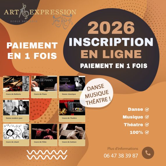 Inscription aux Cours Paiement en ligne
